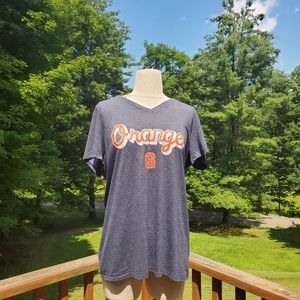 Syracuse v neck tee